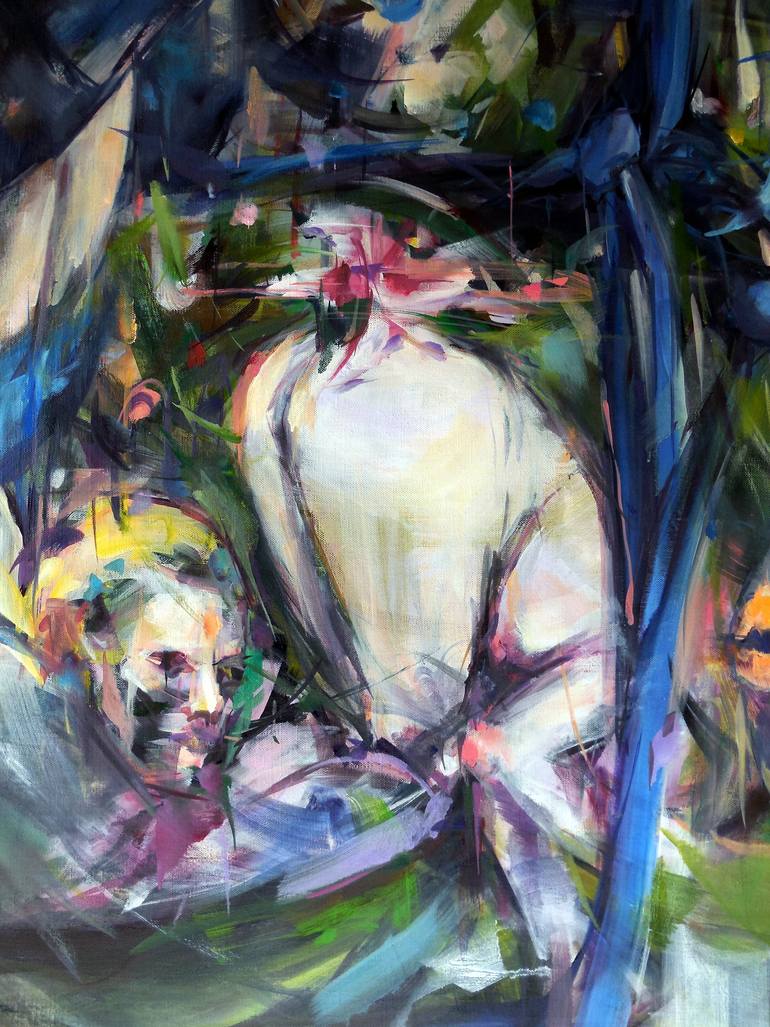 Original Expressionism Fantasy Painting by Hyunju Kim