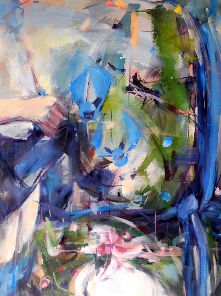Original Expressionism Fantasy Painting by Hyunju Kim