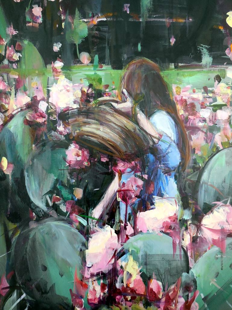 Original Figurative Fantasy Painting by Hyunju Kim