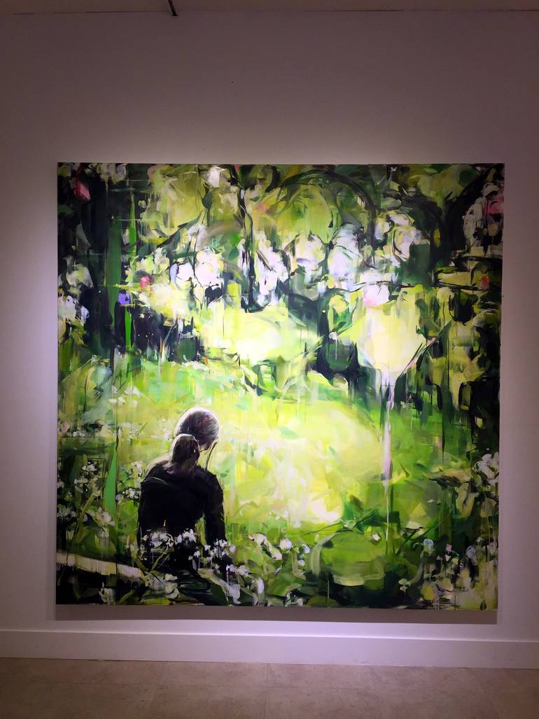 Original Figurative Other Painting by Hyunju Kim