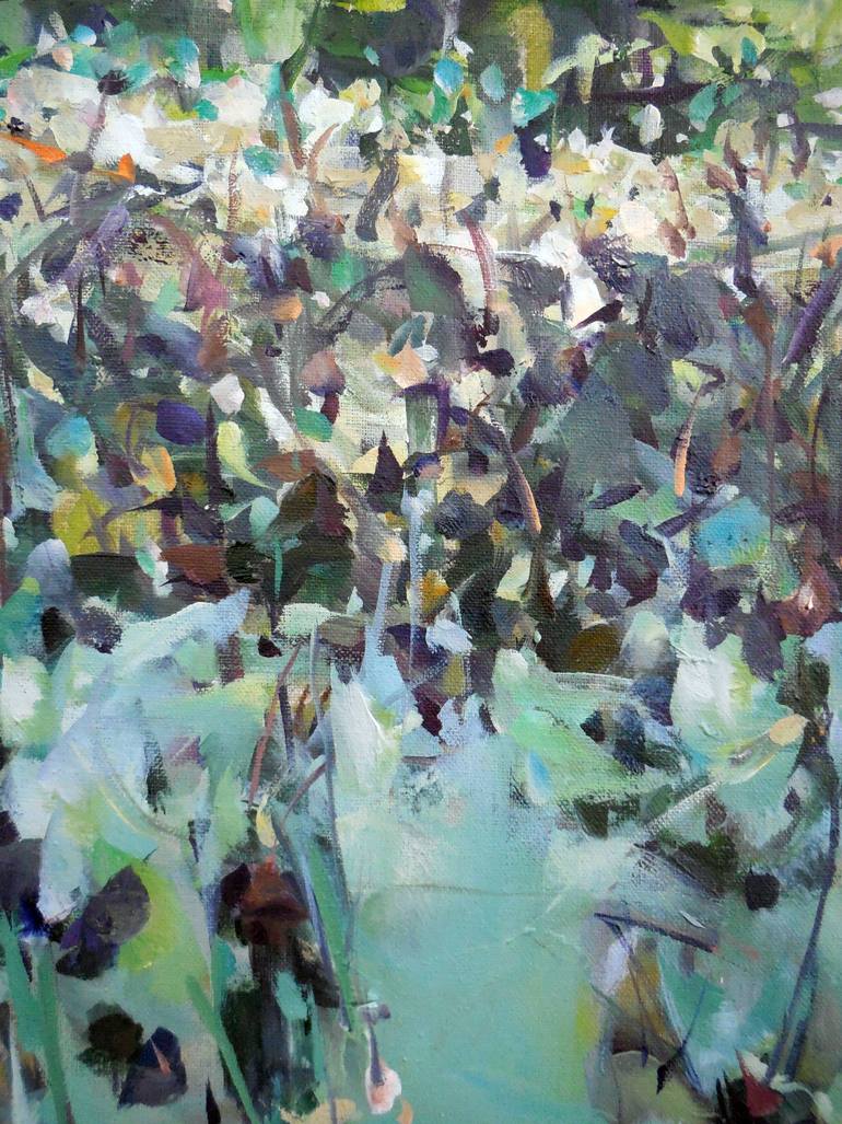 Original Impressionism Landscape Painting by Hyunju Kim