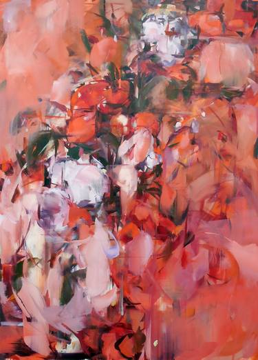 Print of Abstract Expressionism Fantasy Paintings by HYUNJU KIM