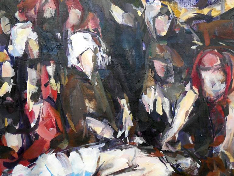 Original Expressionism Time Painting by Hyunju Kim