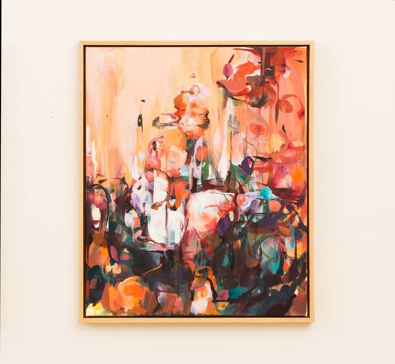 Original Expressionism Fantasy Painting by Hyunju Kim