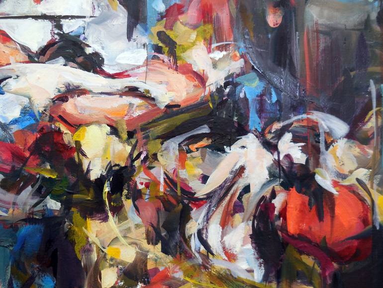 Original Expressionism Fantasy Painting by Hyunju Kim