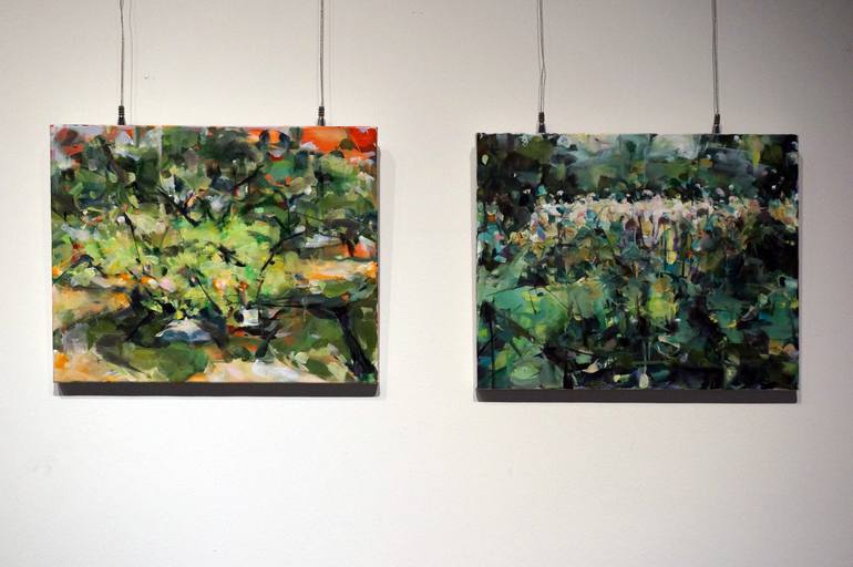 Original Expressionism Nature Painting by Hyunju Kim