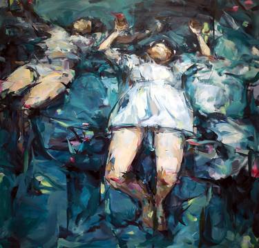 Print of Impressionism Fantasy Paintings by HYUNJU KIM