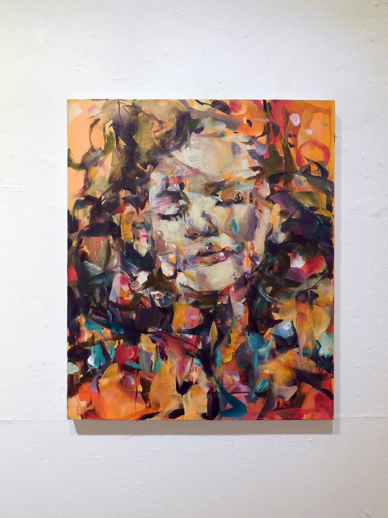 Original Expressionism Fantasy Painting by Hyunju Kim