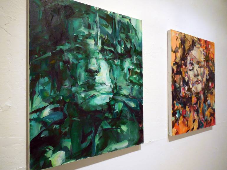 Original Expressionism Fantasy Painting by Hyunju Kim