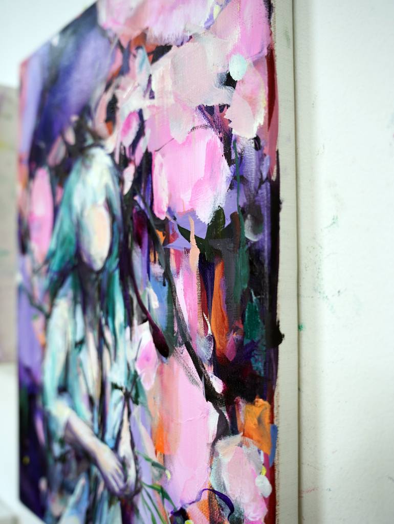 Original Expressionism Fantasy Painting by Hyunju Kim