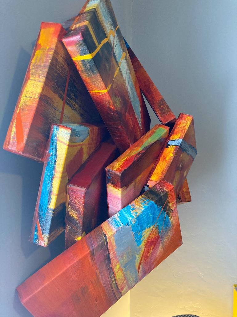 Original Abstract Installation by James Sanders