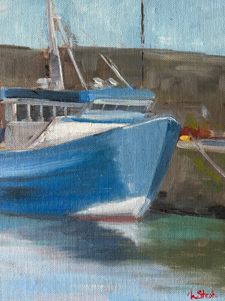 Balbriggan Blue Painting by Weatherly Stroh Saatchi Art