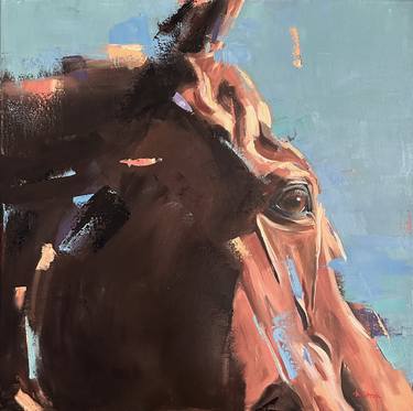 Original Abstract Expressionism Animal Paintings by Weatherly Stroh