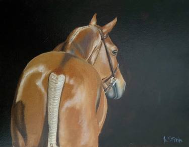 Original Abstract Horse Paintings by Weatherly Stroh