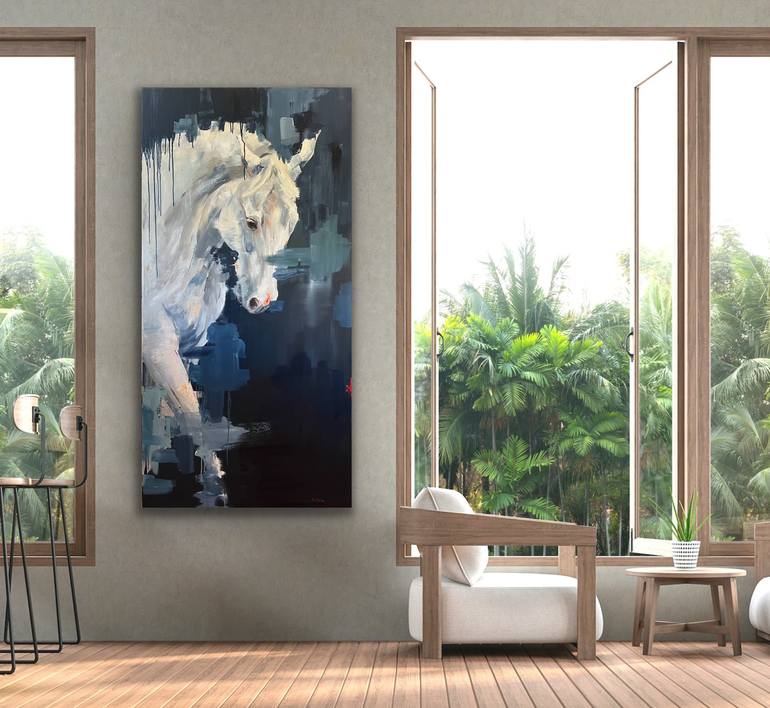 Original Horse Painting by Weatherly Stroh