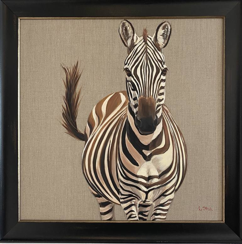 Original Expressionism Animal Painting by Weatherly Stroh