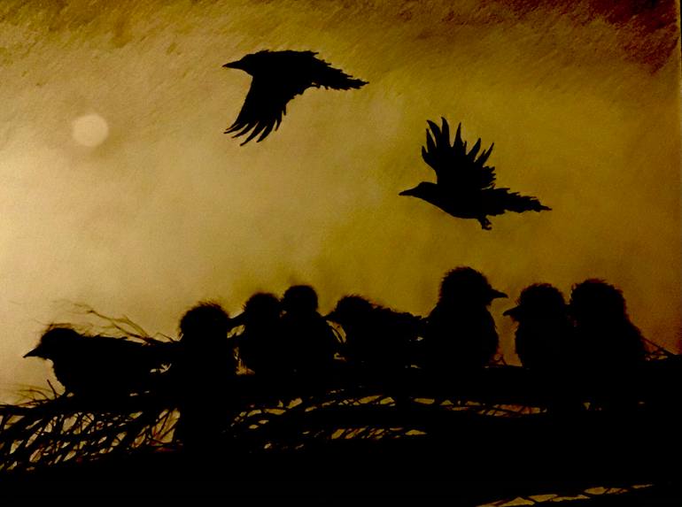Original Illustration Nature Drawing by Ronald Vlasic