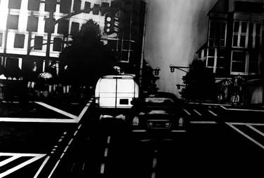 Original Conceptual Cities Drawings by Ronald Vlasic