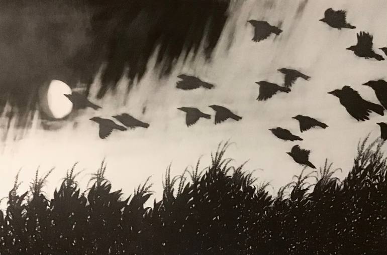 Original Illustration Nature Drawing by Ronald Vlasic