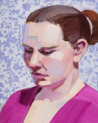 Print of Portraiture Portrait Paintings by Kate Longmaid