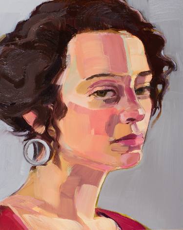 Original Portraiture Portrait Paintings by Kate Longmaid