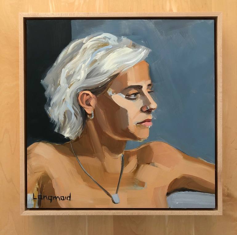 Original Portraiture Portrait Painting by Kate Longmaid