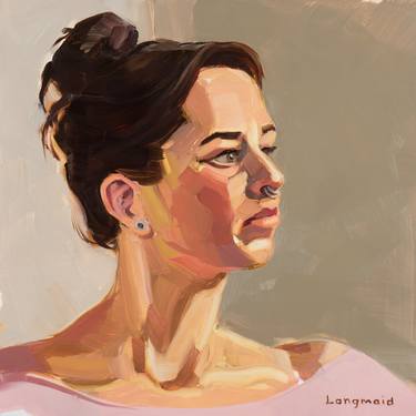 Original Portraiture Portrait Paintings by Kate Longmaid