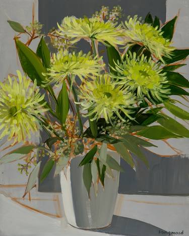 Print of Fine Art Floral Paintings by Kate Longmaid