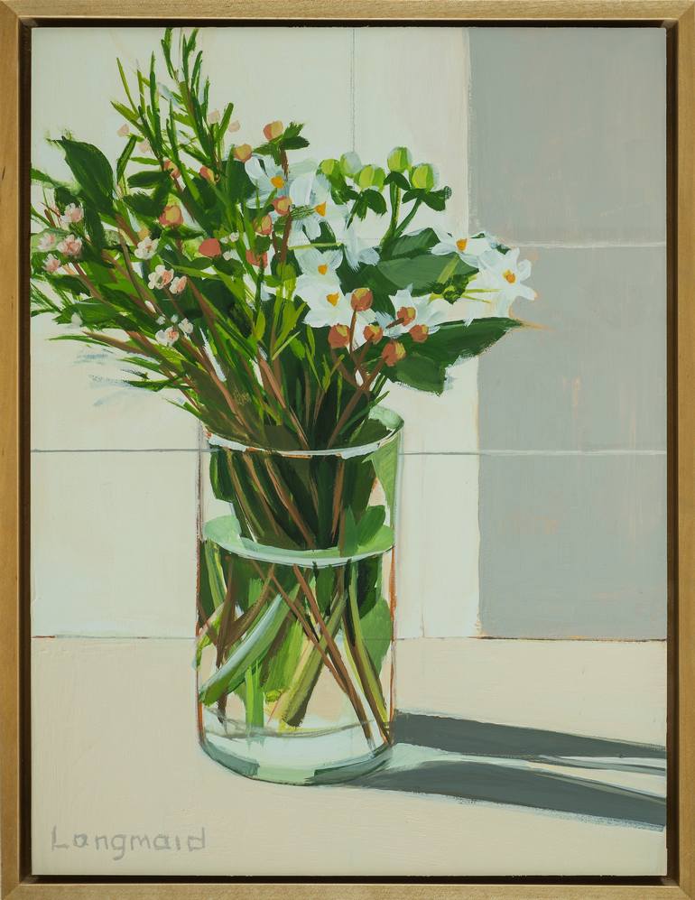 Original Floral Painting by Kate Longmaid