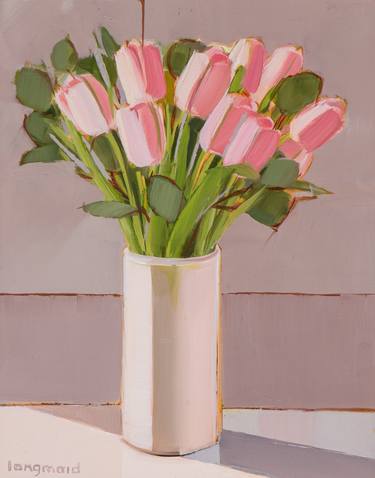 Print of Fine Art Floral Paintings by Kate Longmaid