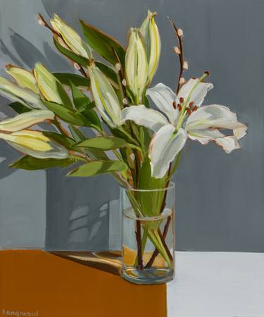 Print of Fine Art Floral Paintings by Kate Longmaid
