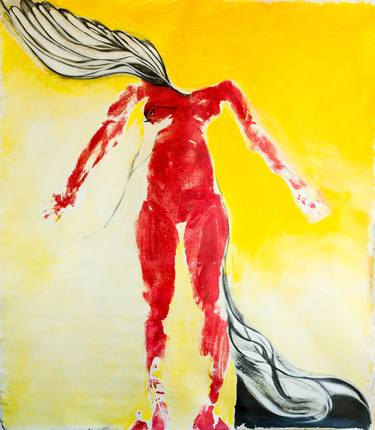 Print of Abstract Expressionism Body Paintings by Ruby Vartan