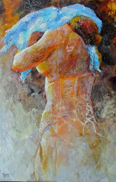 Original Nude Collage by Tina Siddiqui