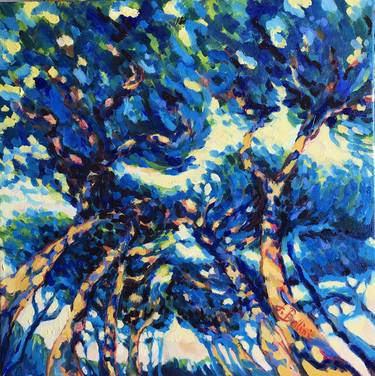 Original Tree Painting by francesca bellini