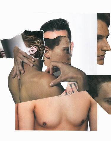 Original Body Collage by anna parisi