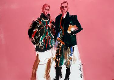 Print of Illustration Fashion Paintings by Mieloszyk OLGA