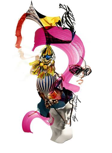 Print of Abstract Fashion Collage by Mieloszyk OLGA