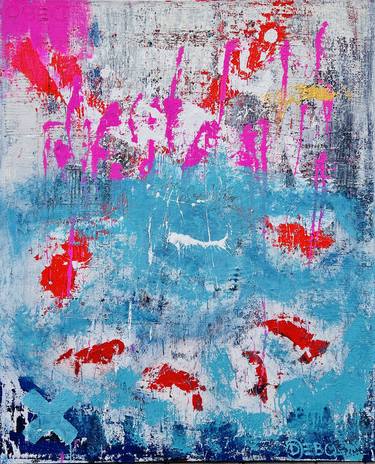 Original Abstract Expressionism Abstract Paintings by Sven 'Debo' Bode