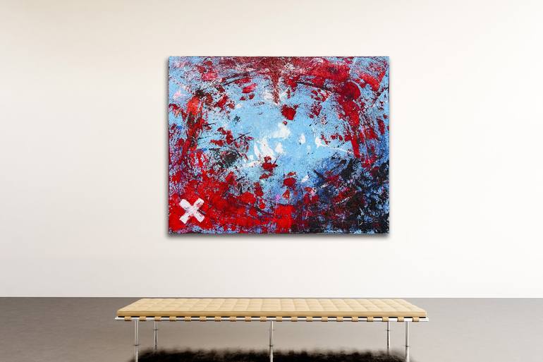 Original Abstract Expressionism Abstract Painting by Sven 'Debo' Bode