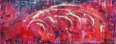 Original Abstract Expressionism Abstract Paintings by Sven 'Debo' Bode