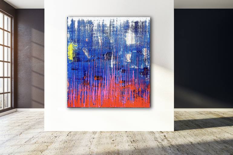 Original Abstract Expressionism Abstract Painting by Sven 'Debo' Bode