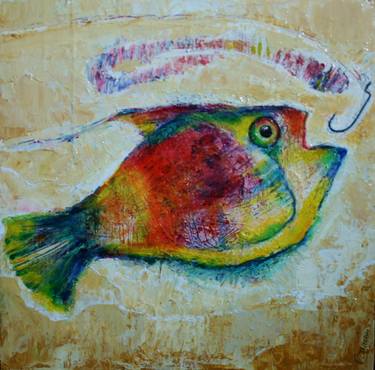 Print of Conceptual Fish Paintings by Jean Cormier