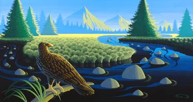 Original Nature Paintings by Guy Radcliffe