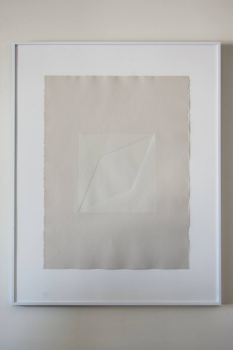 Original Modern Geometric Printmaking by Jarri Hasnain