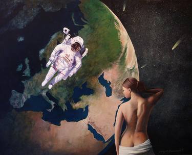 Print of Outer Space Paintings by Nenad Stankovic