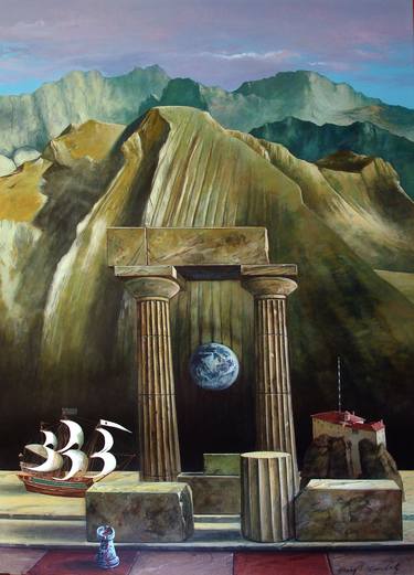 Print of Surrealism World Culture Paintings by Nenad Stankovic