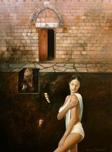 Original Surrealism Women Paintings by Nenad Stankovic