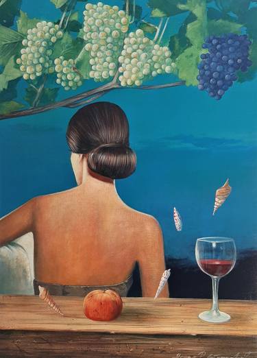 Original Surrealism Women Paintings by Nenad Stankovic