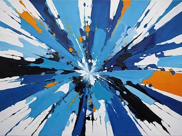 Original Geometric Abstract Digital by Jeff Iverson