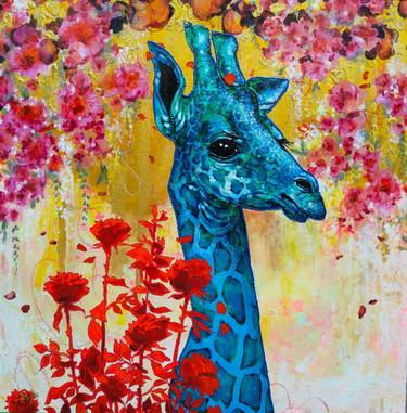 Original Portraiture Animal Paintings by Amylee Paris